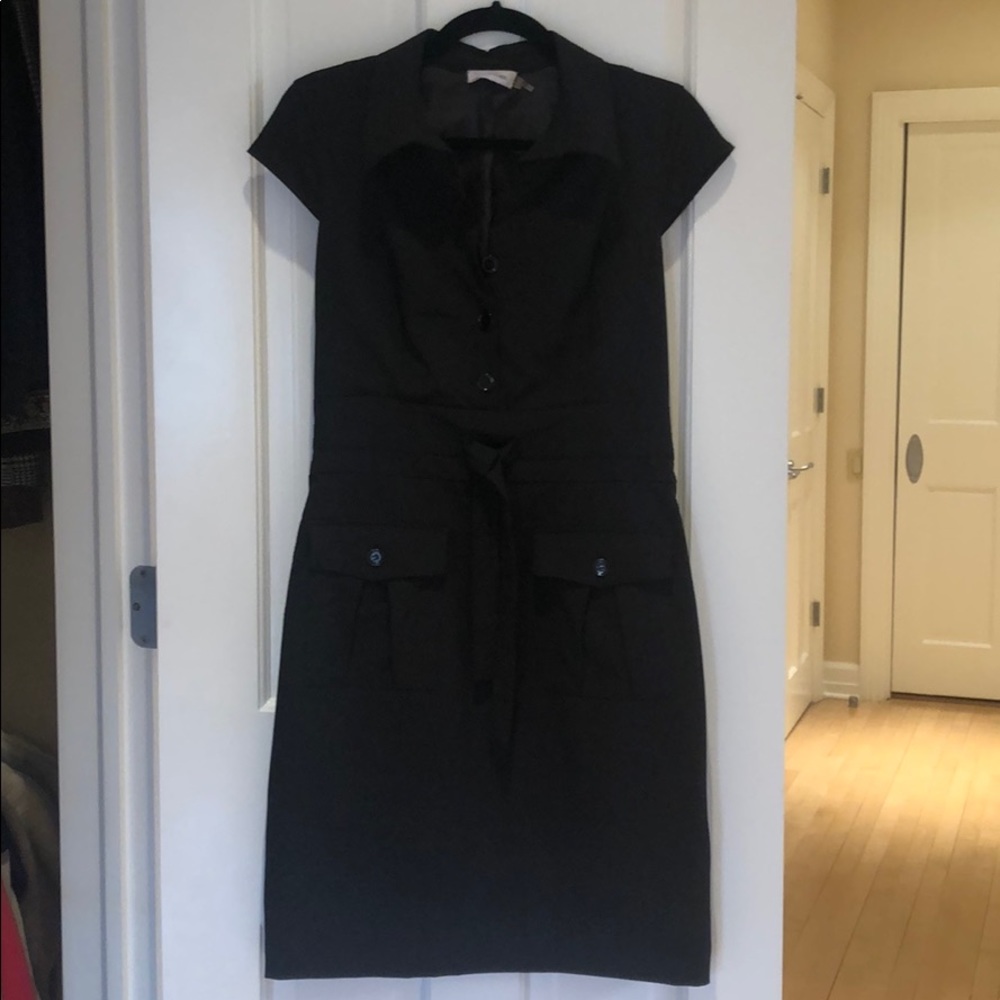 Calvin Klein Black Shift Dress - Size 6